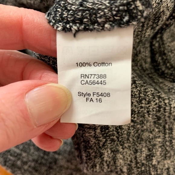 MADEWELL soft cotton summer sweater sweatshirt XXS L-19 17 in pit  #retro sport - Picture 4 of 7